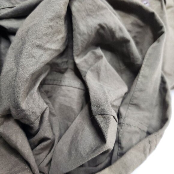 Francescas Alya Women's Size XL Utility Jacket Green Hooded - Picture 6 of 10